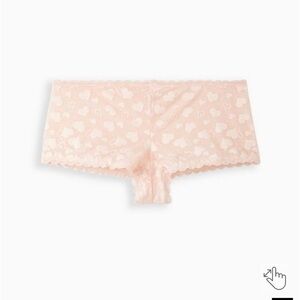Torrid Pink Heart Print Panties